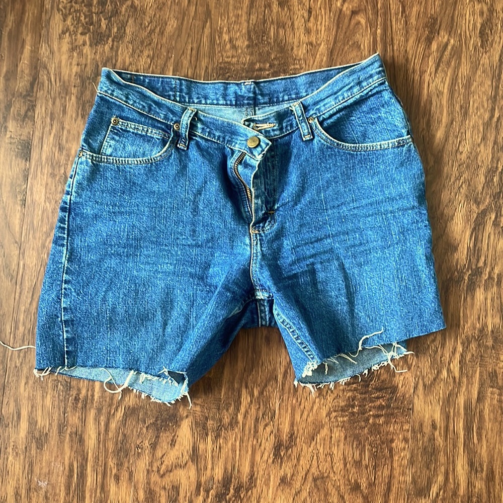 Wrangler denim cutoff shorts